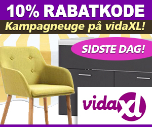 vidaxl 10% rabatkode 