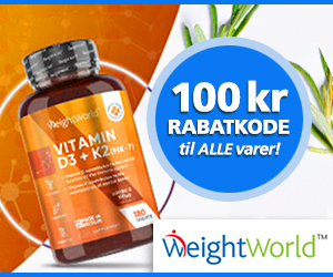 weightworld 100 kr rabatkode